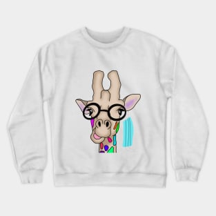 Giraffe pandemic Crewneck Sweatshirt